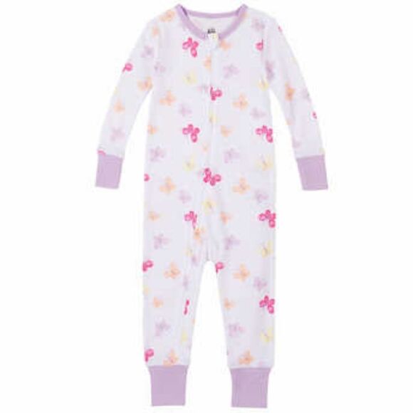 3-pack Kids Headquarters Kids' Cotton Sleepers, Giraffe - Picture 3 of 7